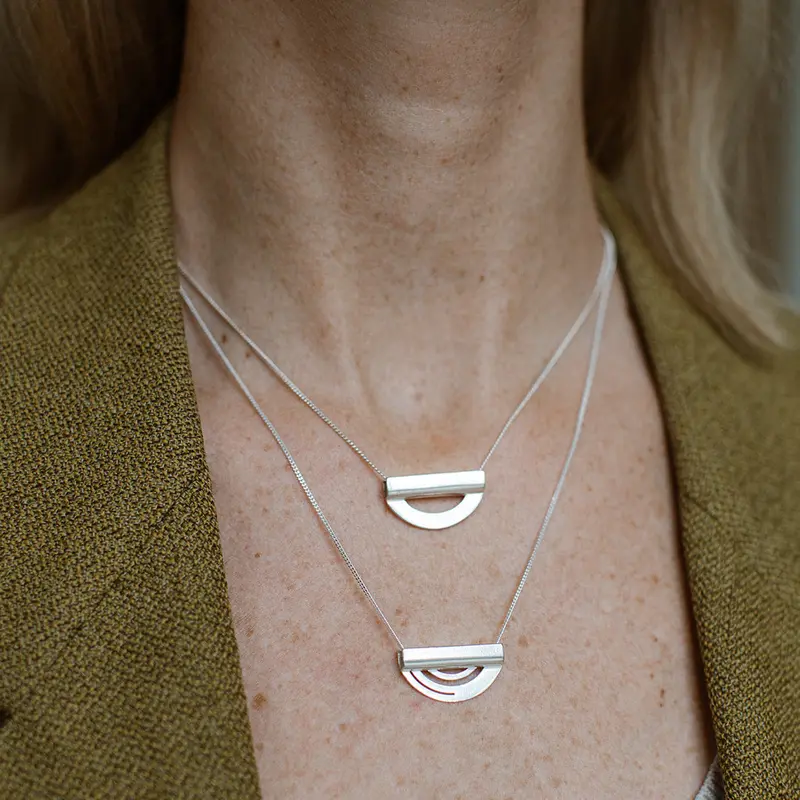 Bright Star ketting zilver