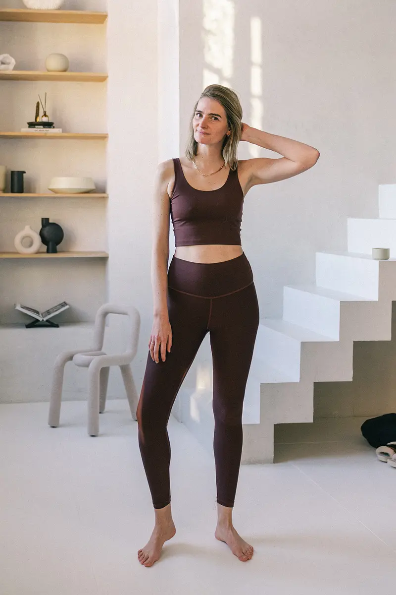 Brown Yoga Set