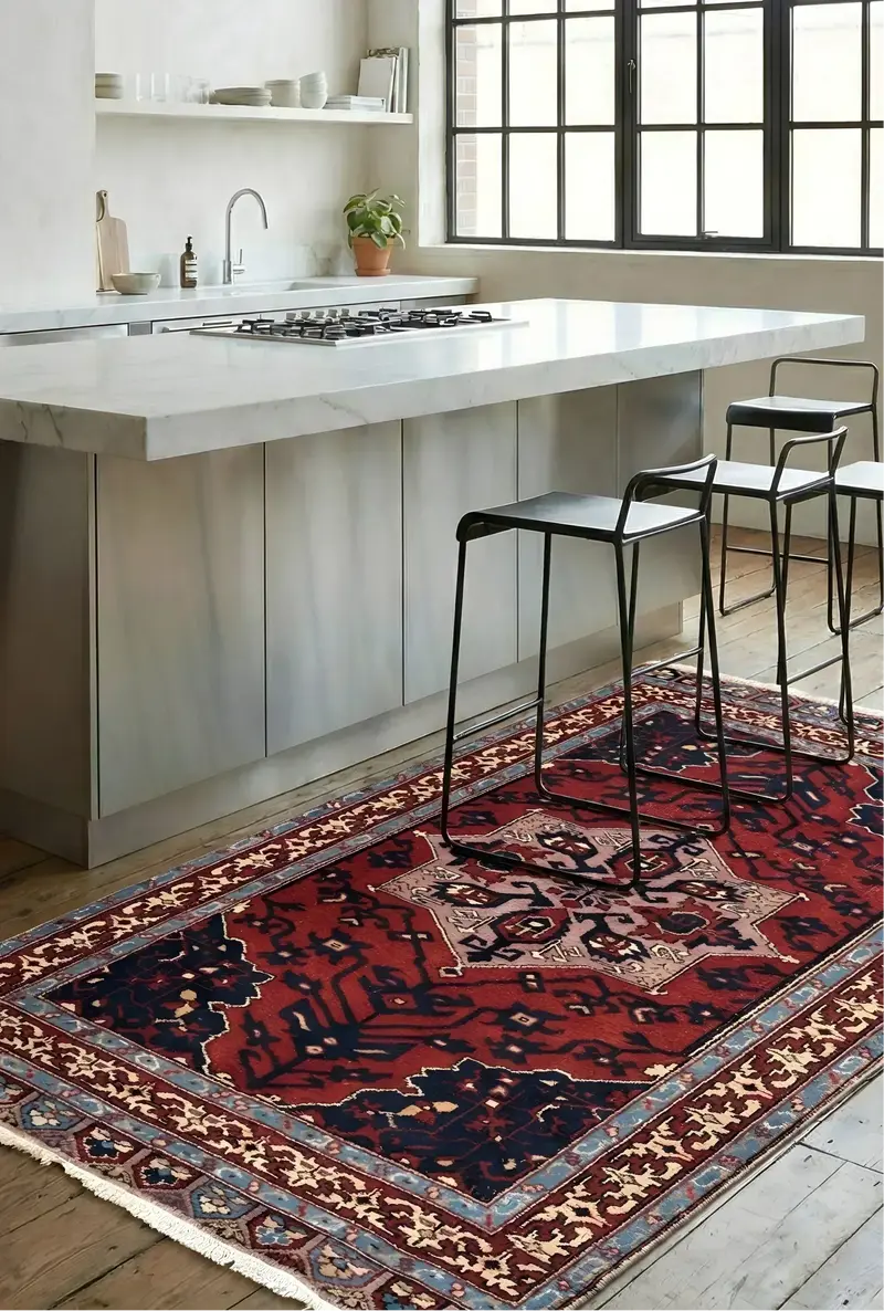 Burdur Geometric Medallion Rug |185x125cm