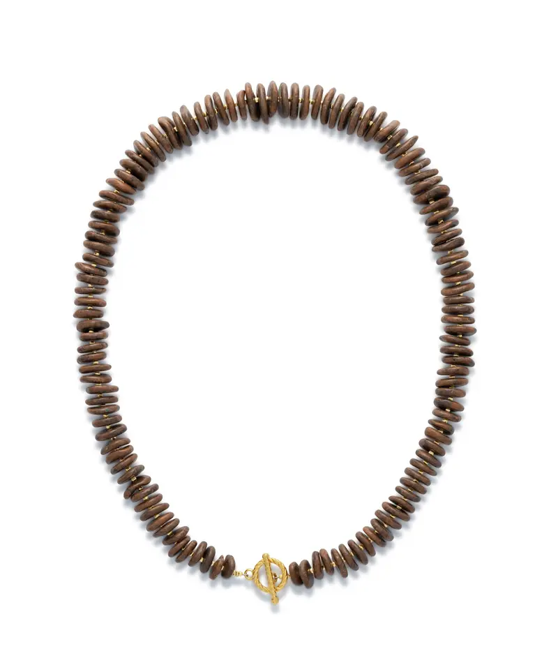 Burnt dune ketting - le veer | Jil conceptstore