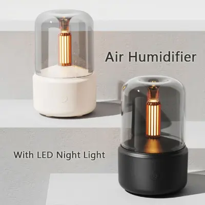 Candle Lamp Aroma Diffuser Air Humidifier Electric Diffusor