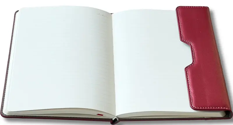 Creative Red Notebook Diary 224 Pages Multi-Functional Portable Journal Gift