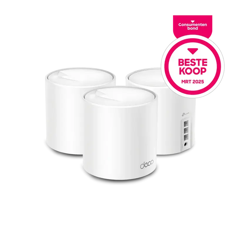 Deco X50 WiFi 6 Mesh (3-Pack)