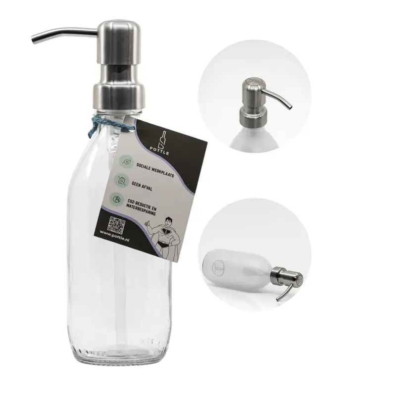 Duurzame zeepdispenser