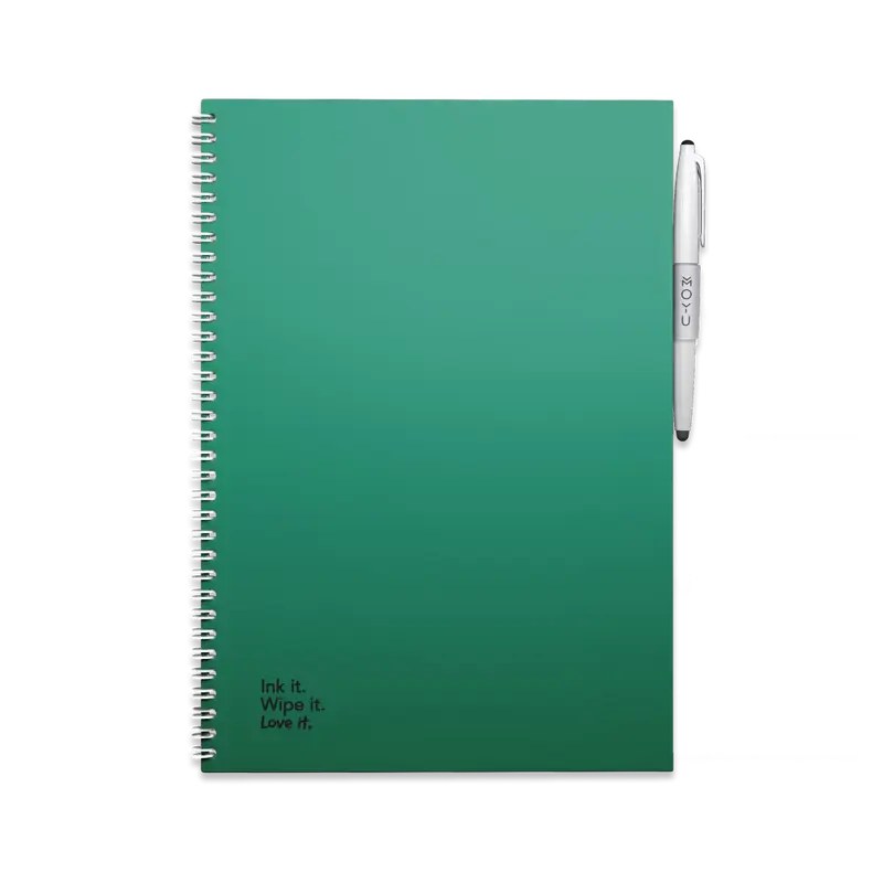 Erasable Notebook A4 - Forest Green