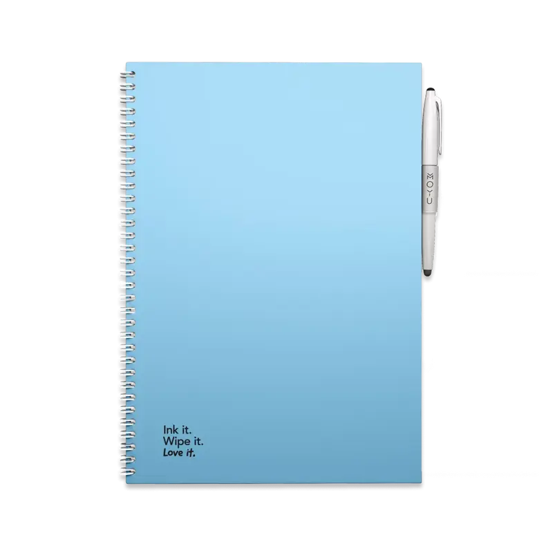 Erasable Notebook A4 - Sky Blue