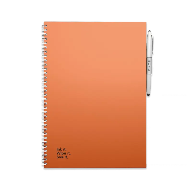 Erasable Notebook A4 - Sunset Orange