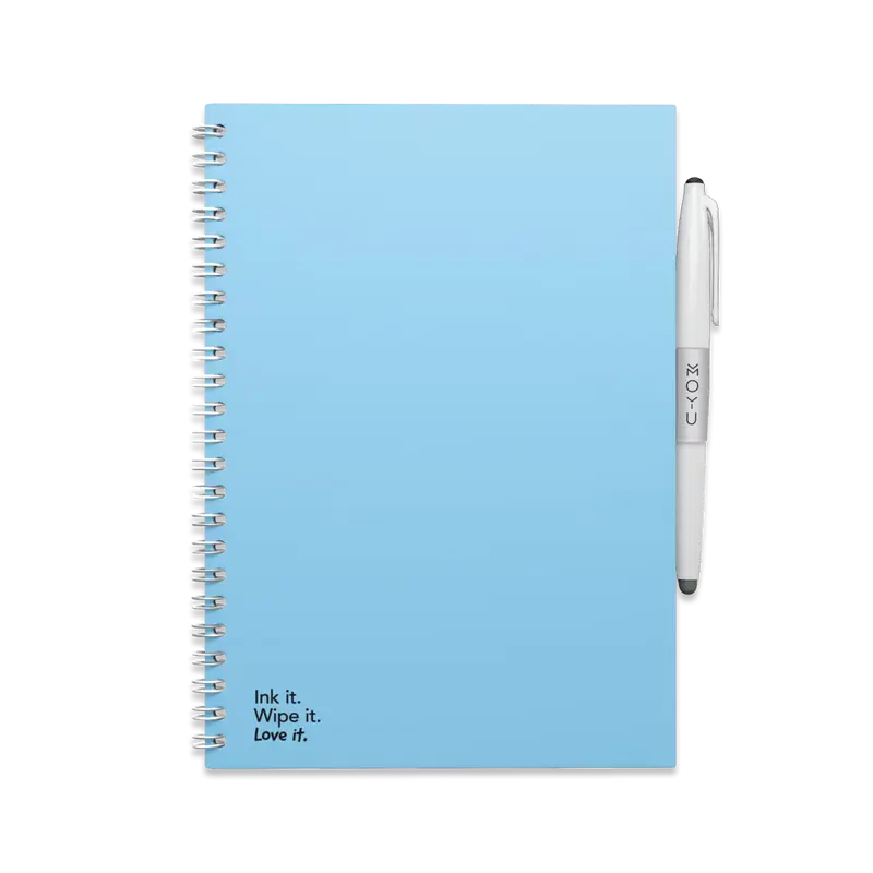 Erasable Notebook A5 - Sky Blue