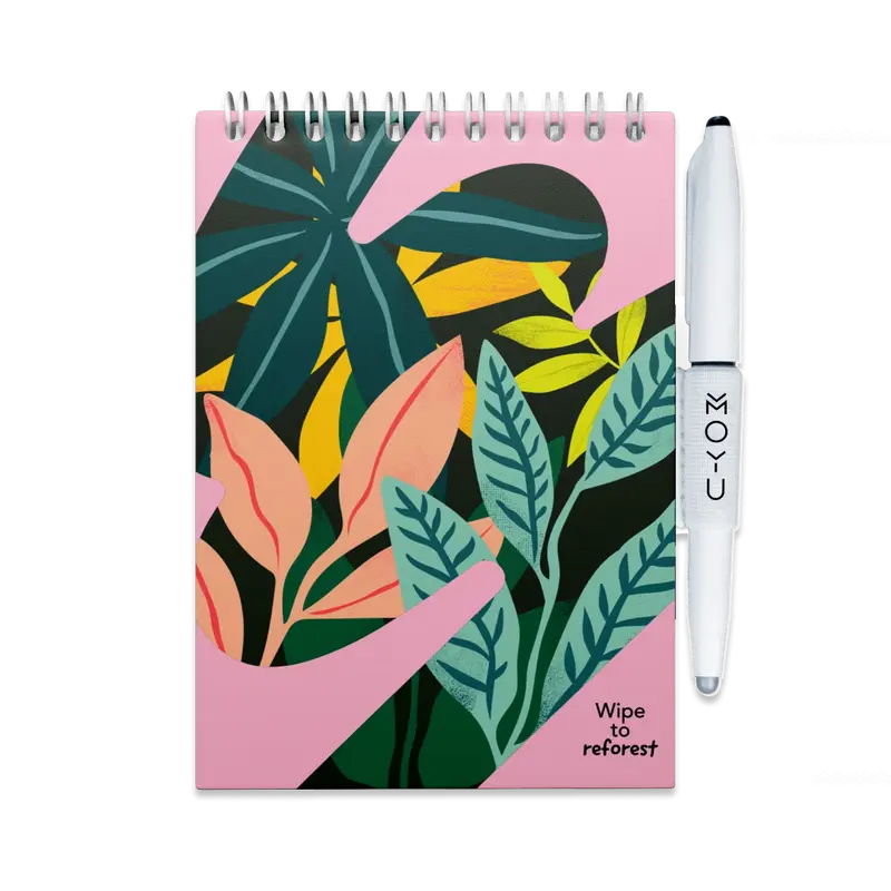 Erasable Notepad A6 - Love Garden