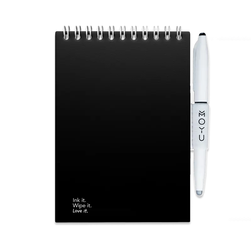 Erasable Notepad A6 - Pitch Black