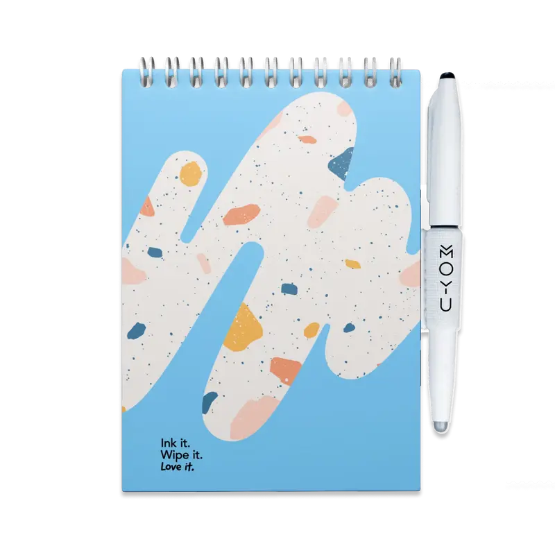 Erasable Notepad A6 - Rocky Ice