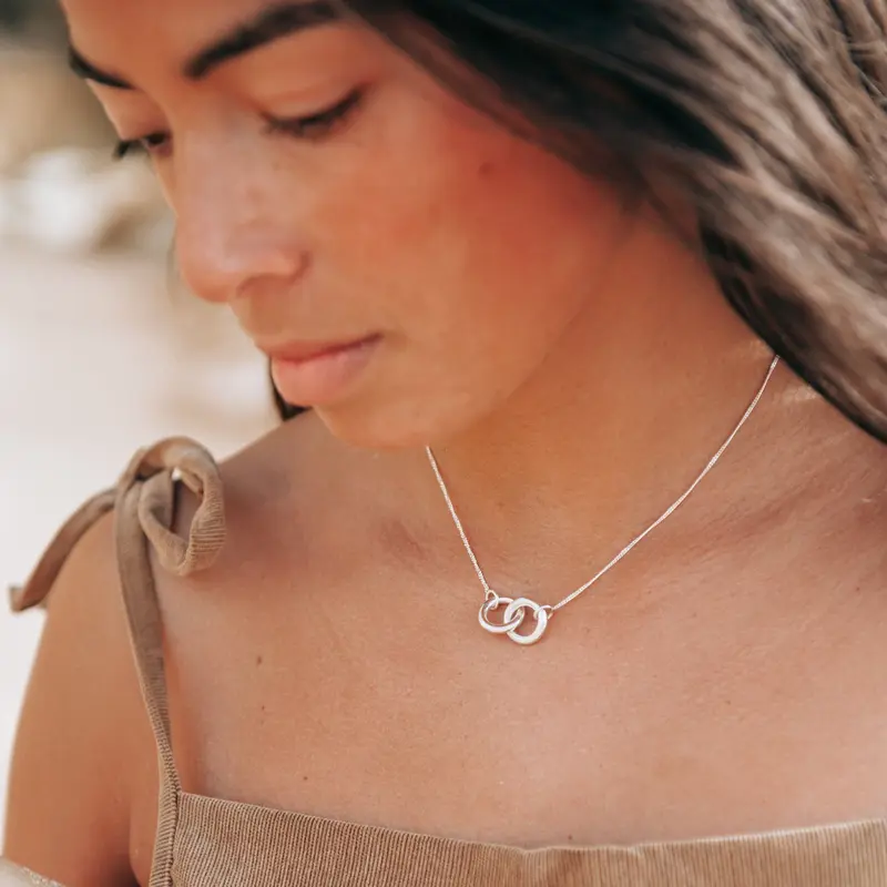 Eternal Connection ketting zilver Large