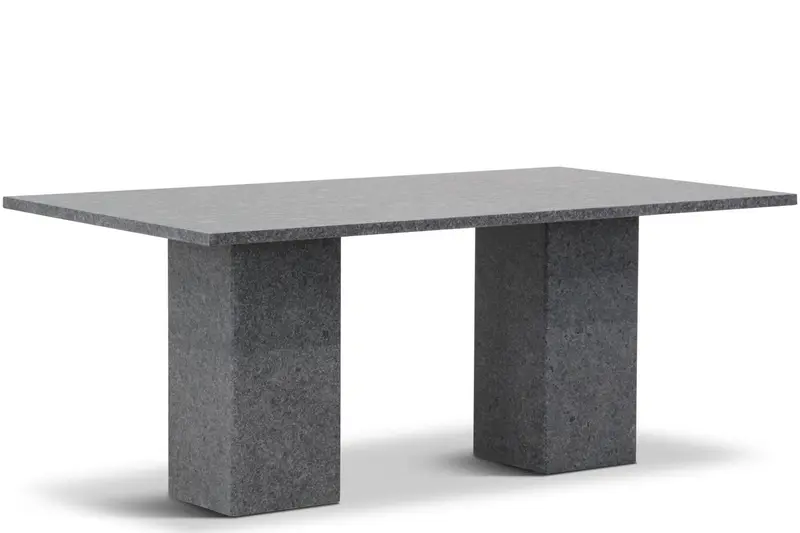 Garden Collections Graniet dining tuintafel 180 x 100 cm
