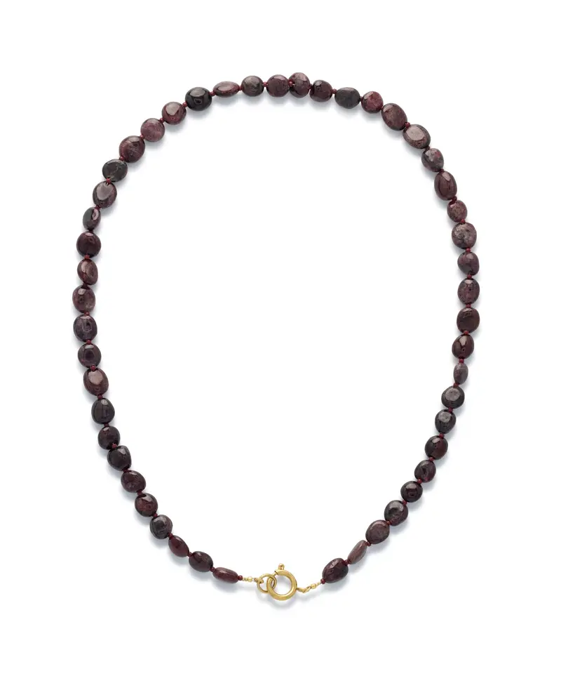 Garnet stone ketting - le veer | Jil conceptstore