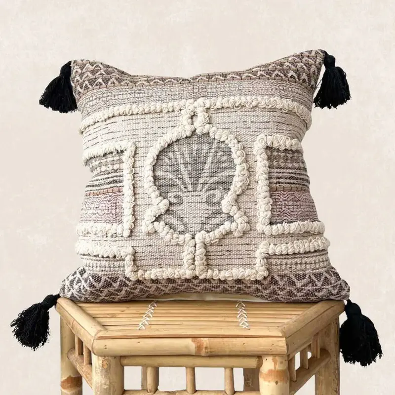 Hand Block Printed Cushion Cover | Advay