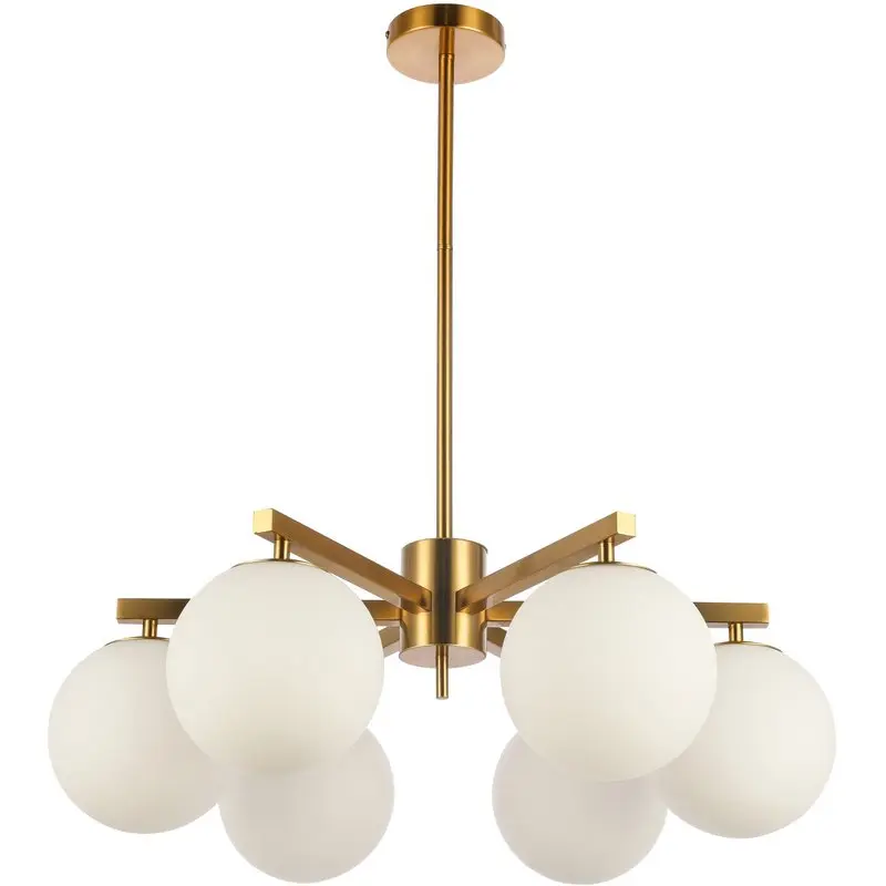 Hanglamp Stella wit 6-licht