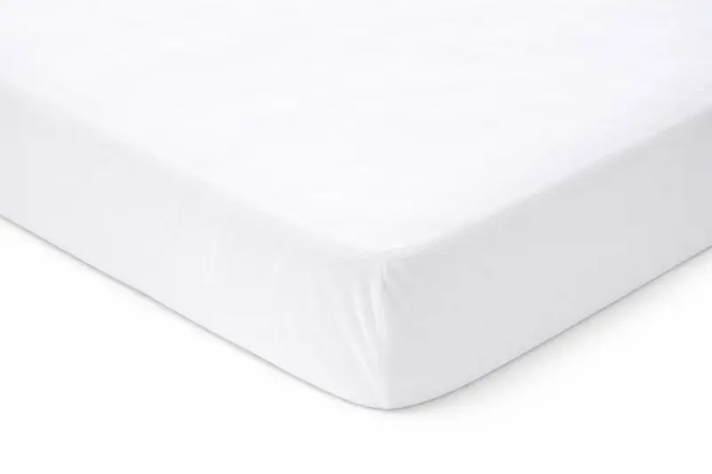 Hoeslaken splittopper Wit