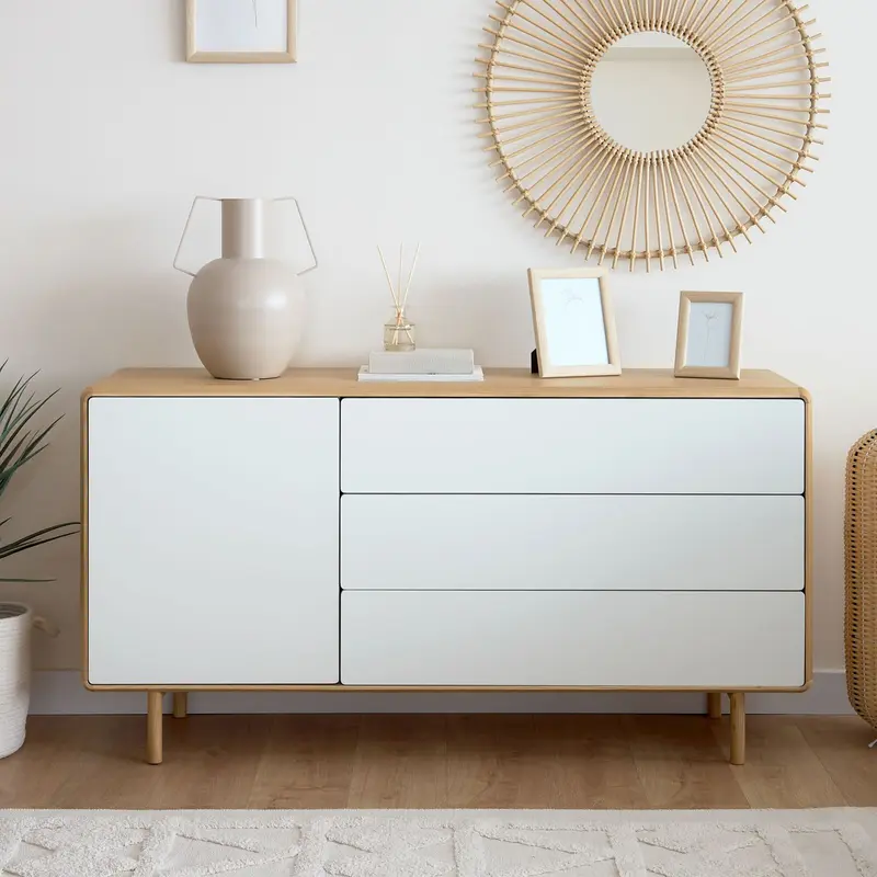 Kave Home Dressoir Anielle Essen, 150cm - Naturel