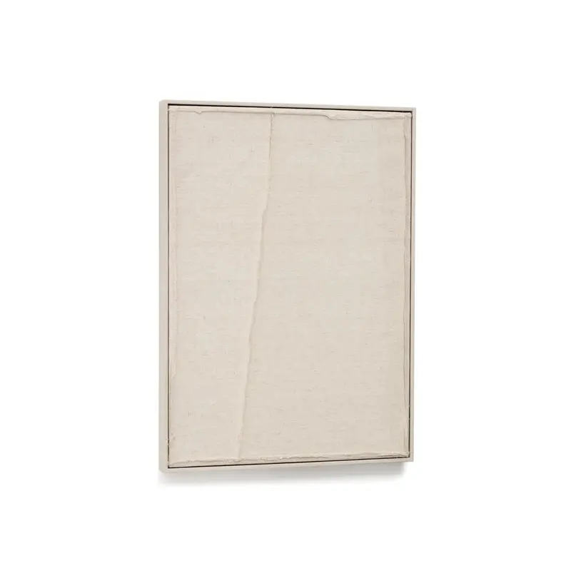 Kave Home Schilderij Maha 72 x 52 cm - Beige