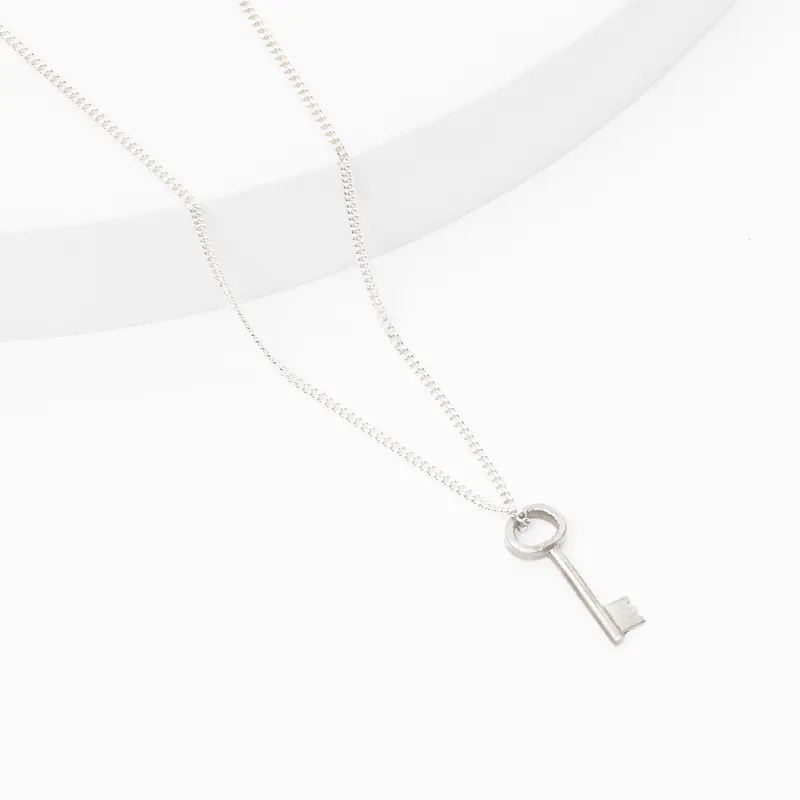 Key To Your Heart ketting zilver