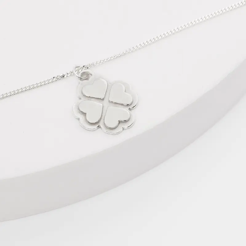 L.O.V.E. You ketting zilver