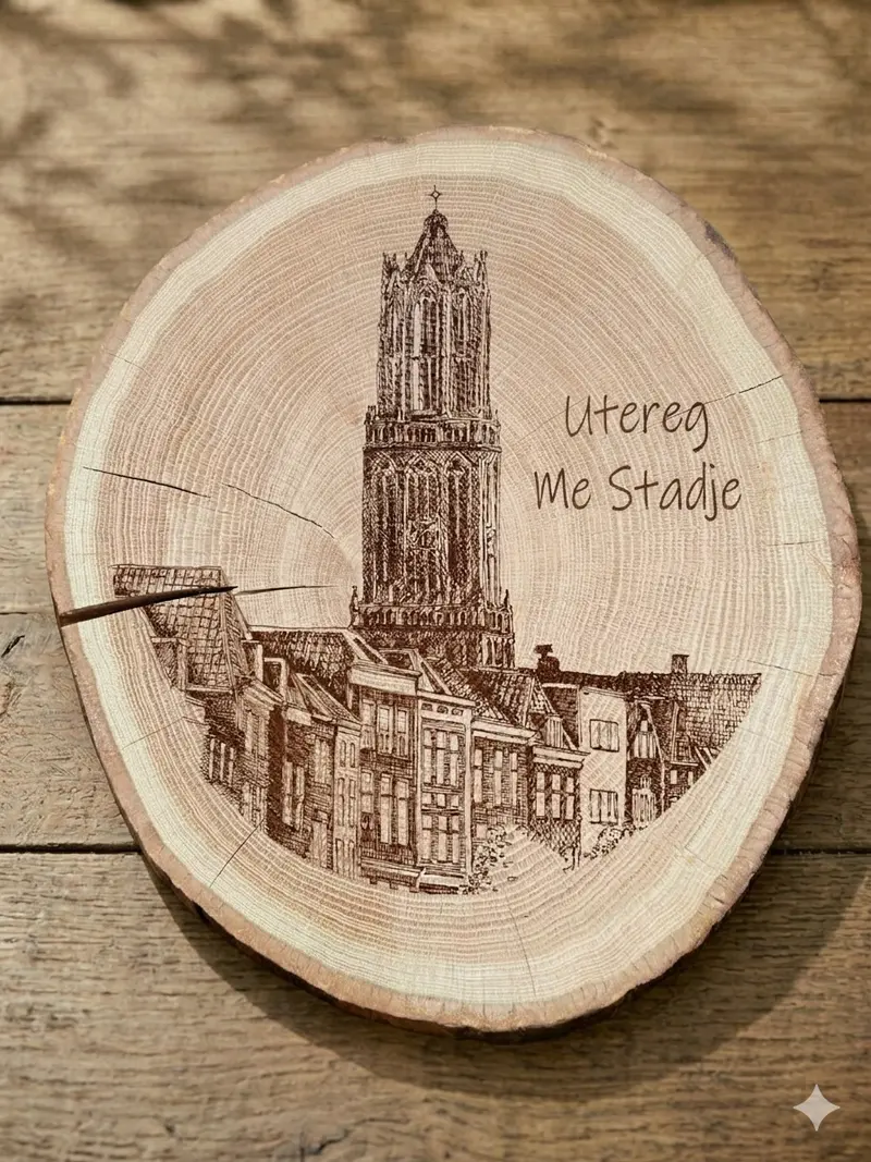 Lasergravure Domtoren Utrecht