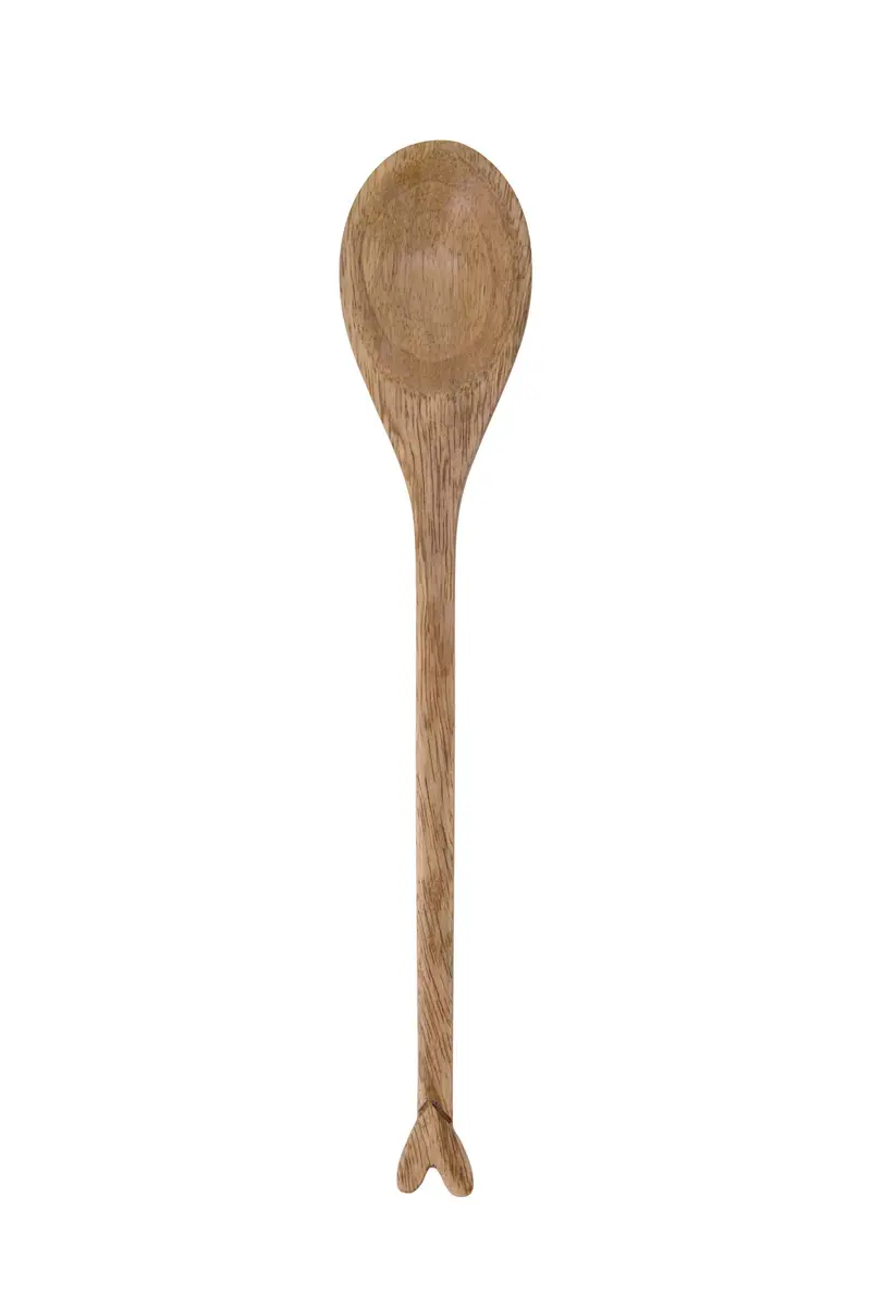 lepel hout hartje | naturel