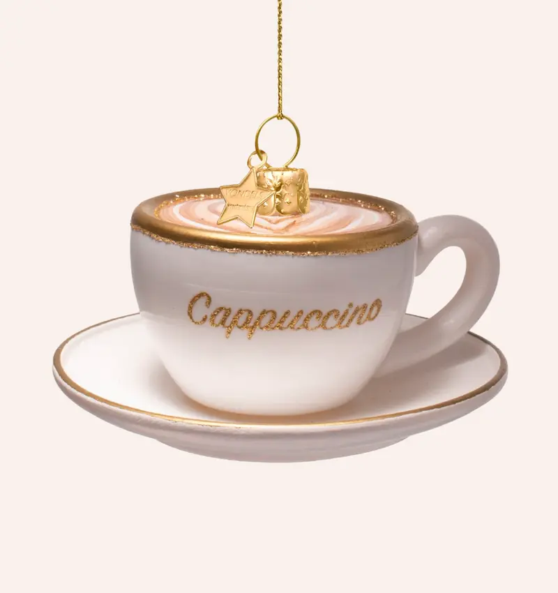Ornament cappuccino - vondels | Jil Conceptstore