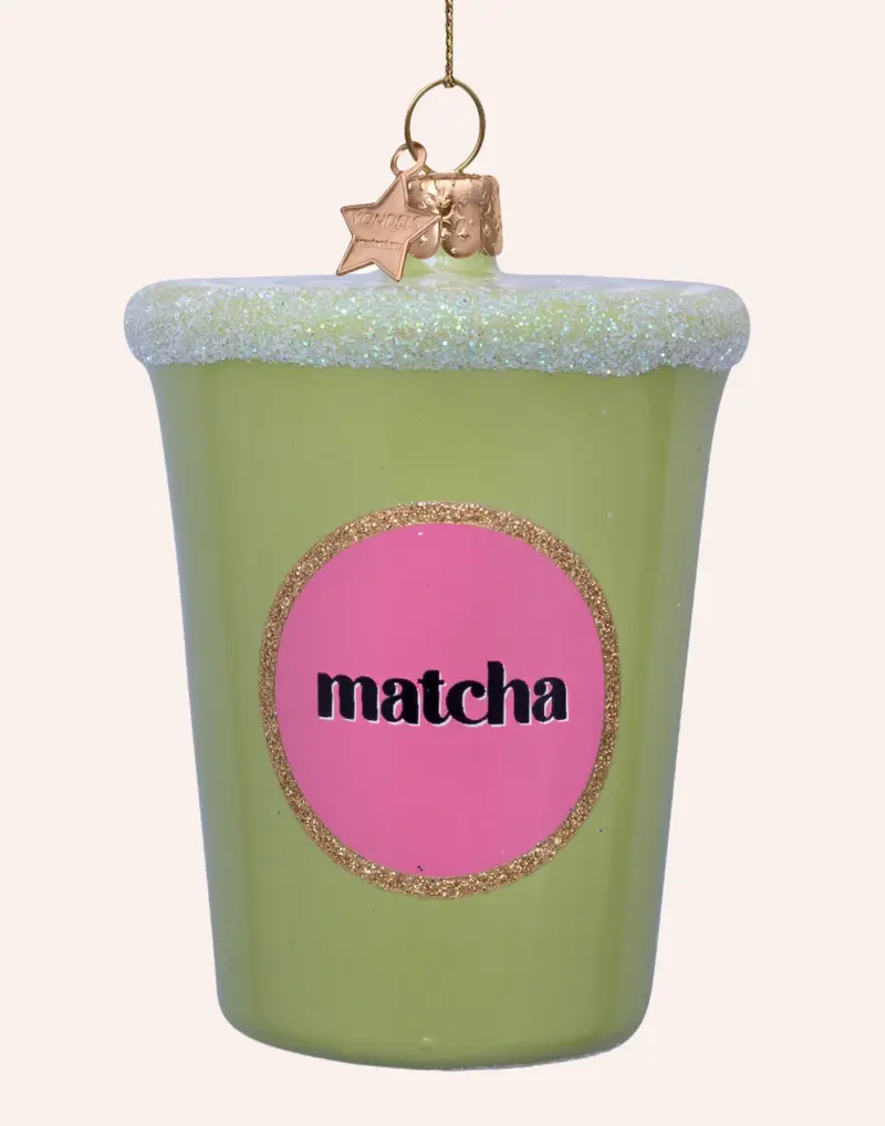 Ornament matcha tea latte - vondels | Jil Conceptstore