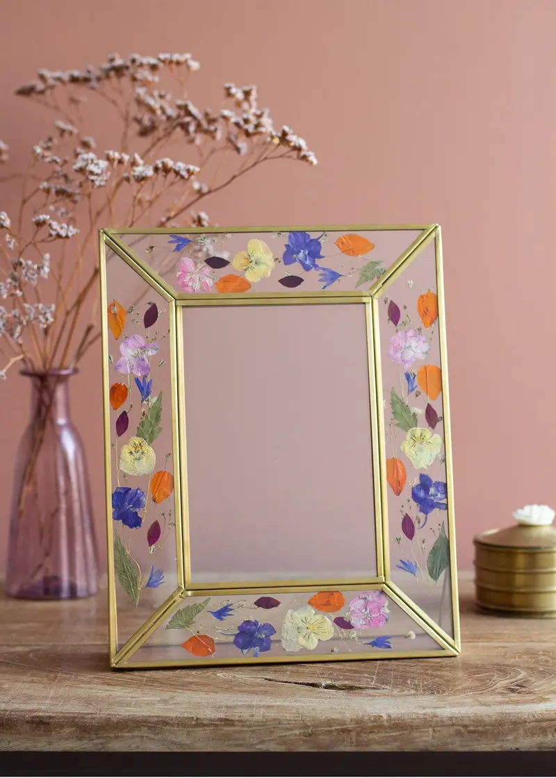 Photo Frame Pressed Flowers