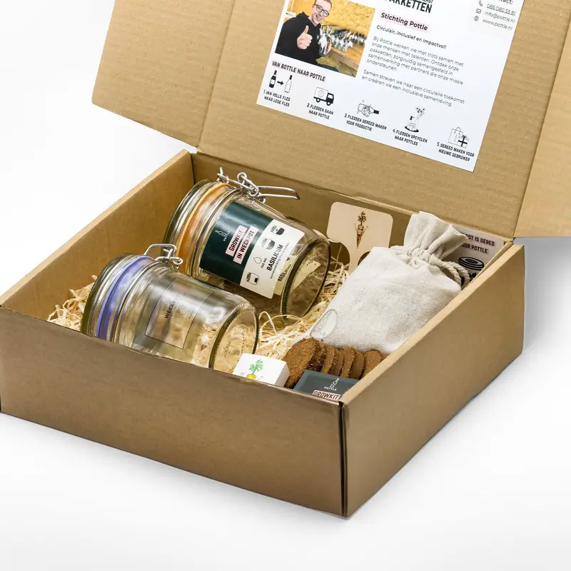 Pottle - DIY groenten en basilicum box