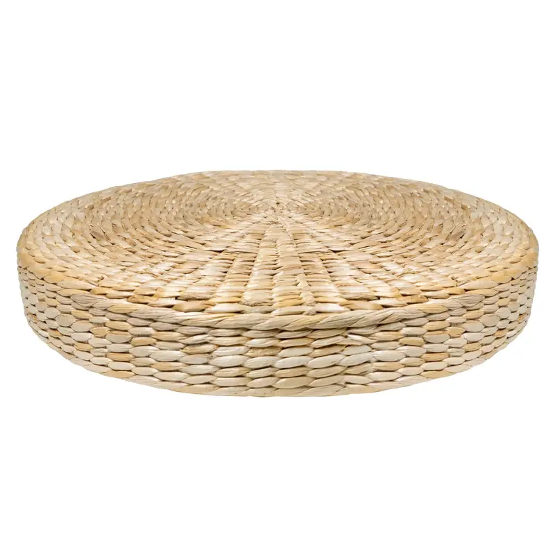 QUVIO Stro kussen - Diameter 40 cm