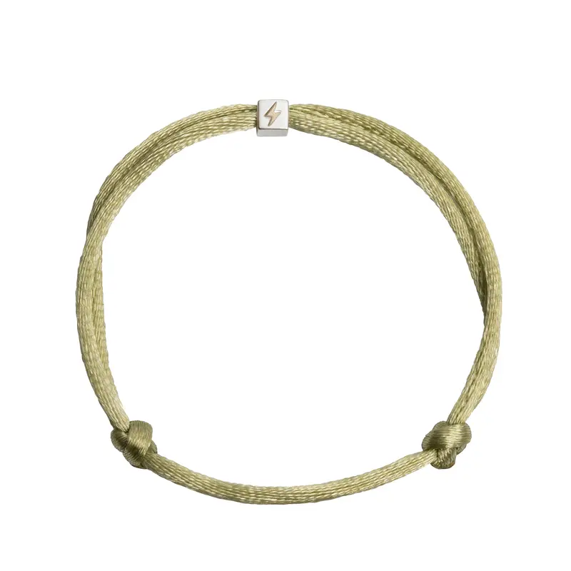 Recharge yourself armband zilver