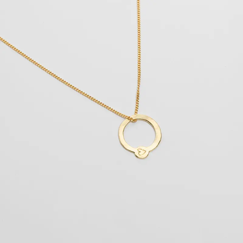 Recycled With Love ketting goud