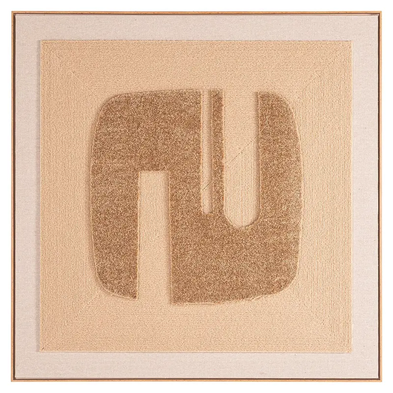Richmond Wall Art Seda 100 x 100cm - Goud
