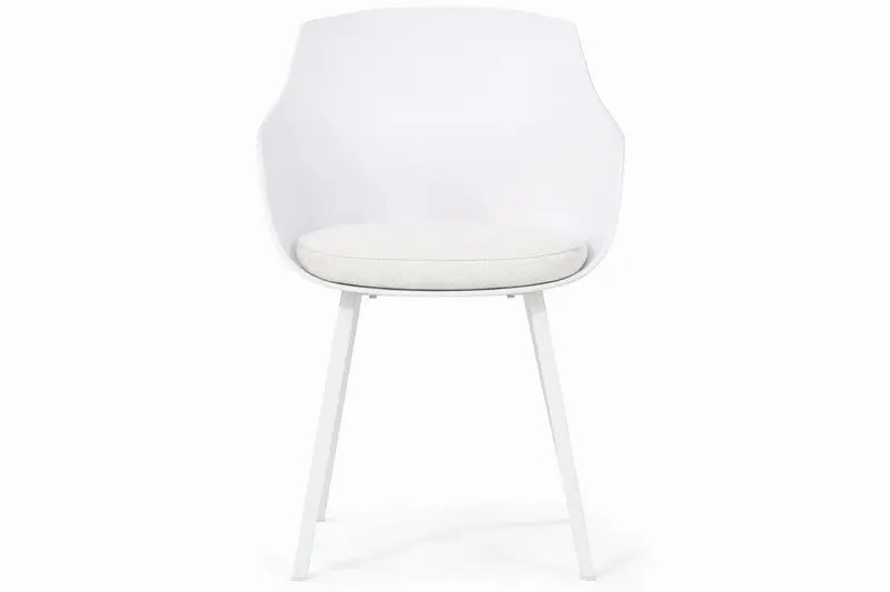 Salina dining tuinstoel kussen Soft grey