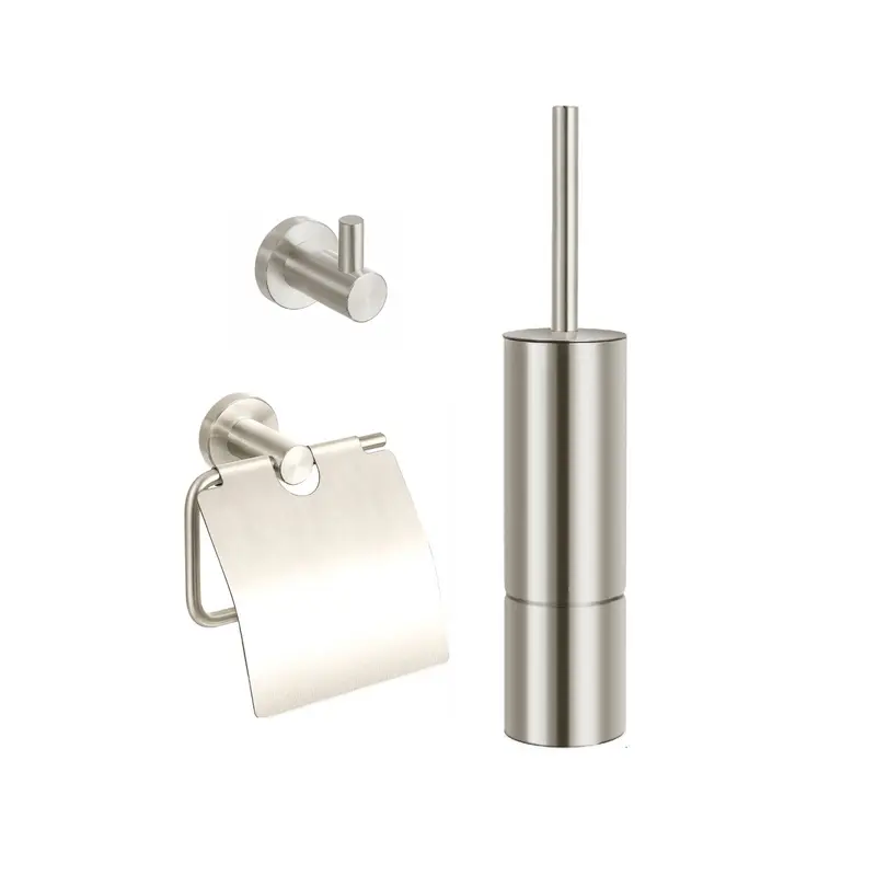 Sanitado Industry Luxe Toiletaccessoires-set 3-delig RVS