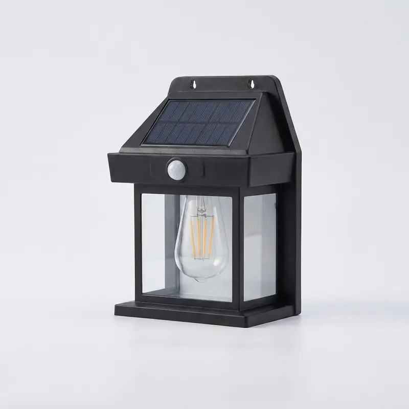 Solar wall light - LED outdoor weatherproof