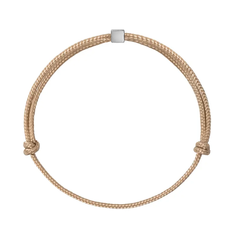 Solid as a Block - zilver - beige