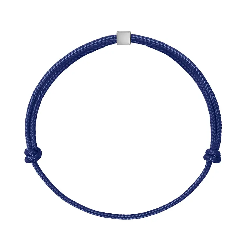 Solid as a Block - zilver - navy