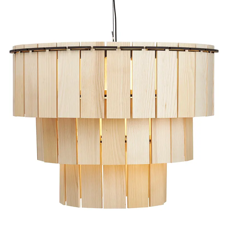 Taglight 100cm kroonluchter van hout