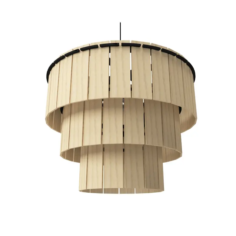 Taglight 120cm kroonluchter van hout