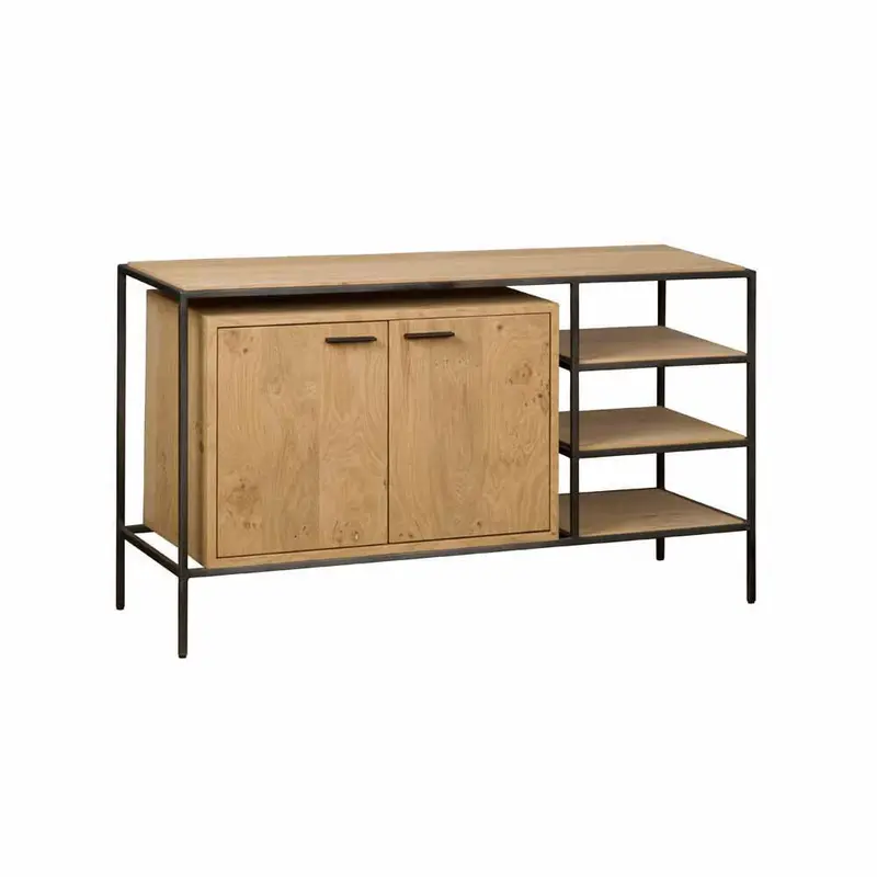 Tower Living Dressoir Pineto Eiken 128 cm - Bruin