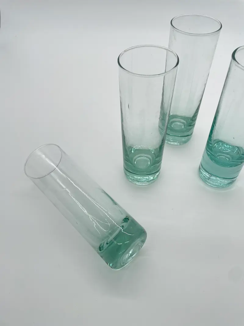Vintage longdrink glazen 4 stuks