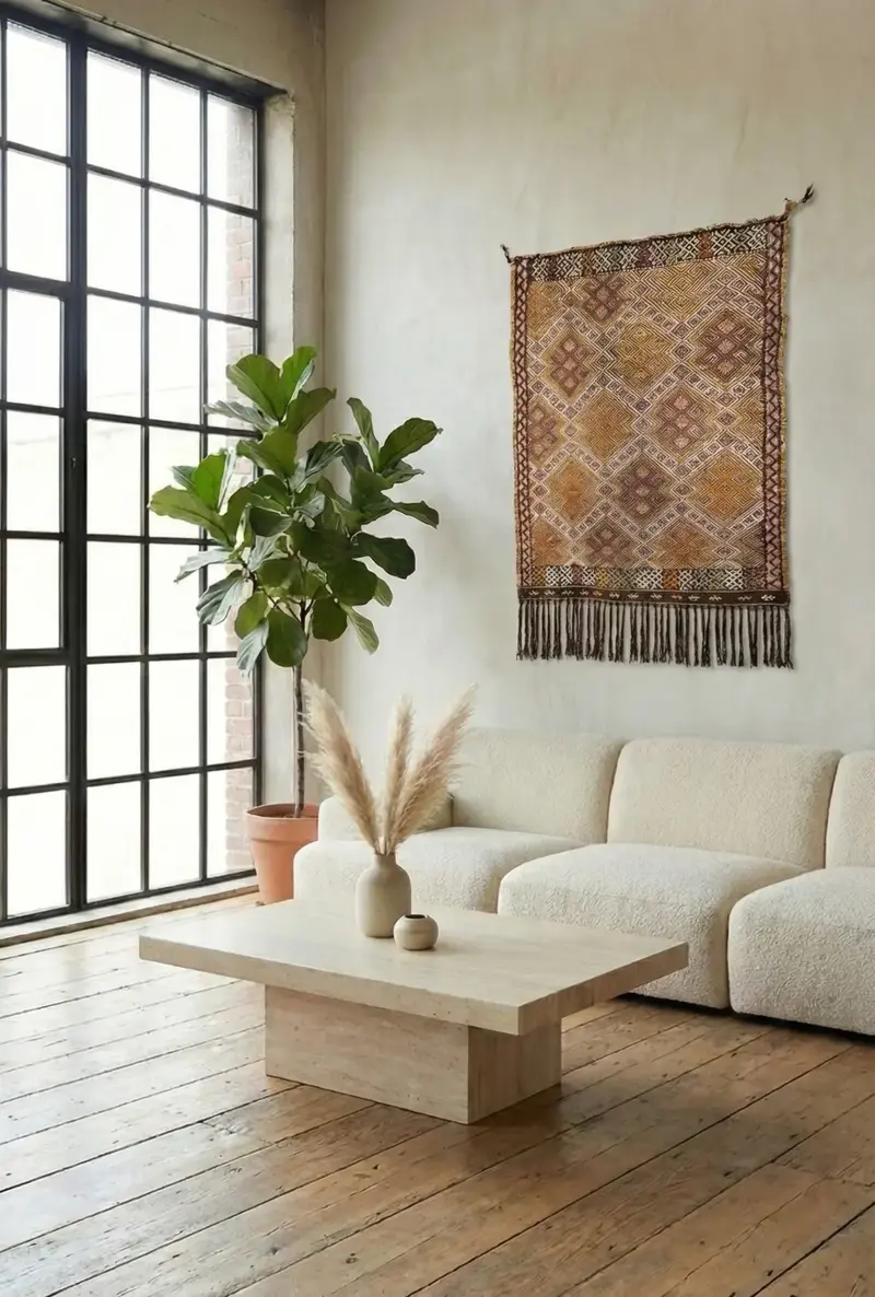 Vintage Mut Cicim Flatwoven Rug |110x83cm