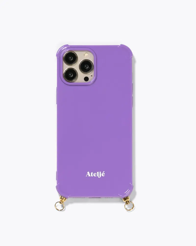 Violet case met ringetjes - ateljé | Jil Conceptstore