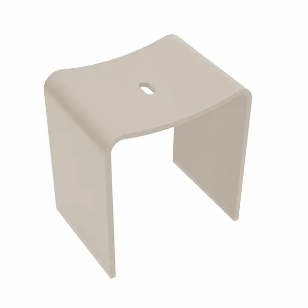 Wiesbaden Zita Douchekruk Solid Surface Mat Beige 40x30cm