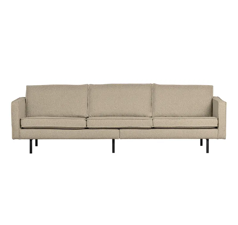 WOOOD 3-zits Bank Rodeo Bouclé - Beige
